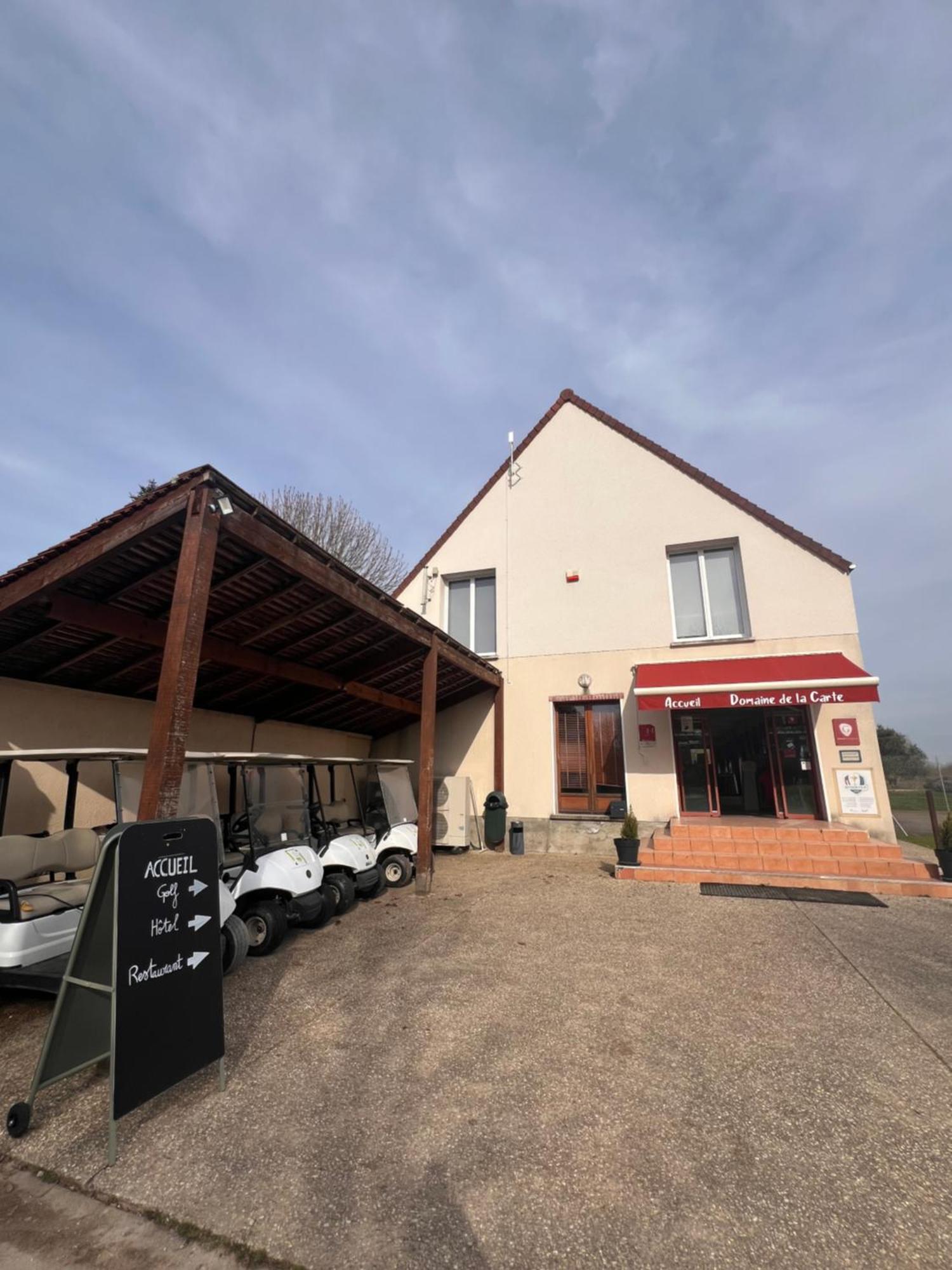 Golf Hotel De La Carte Chouzy-sur-Cisse Exteriör bild